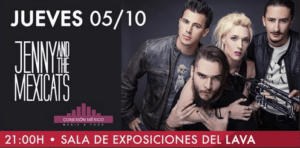 JENNY & THE MEXICATS en Las Veladas Heineken del GastroLAVA - paSiÓn eventos/management