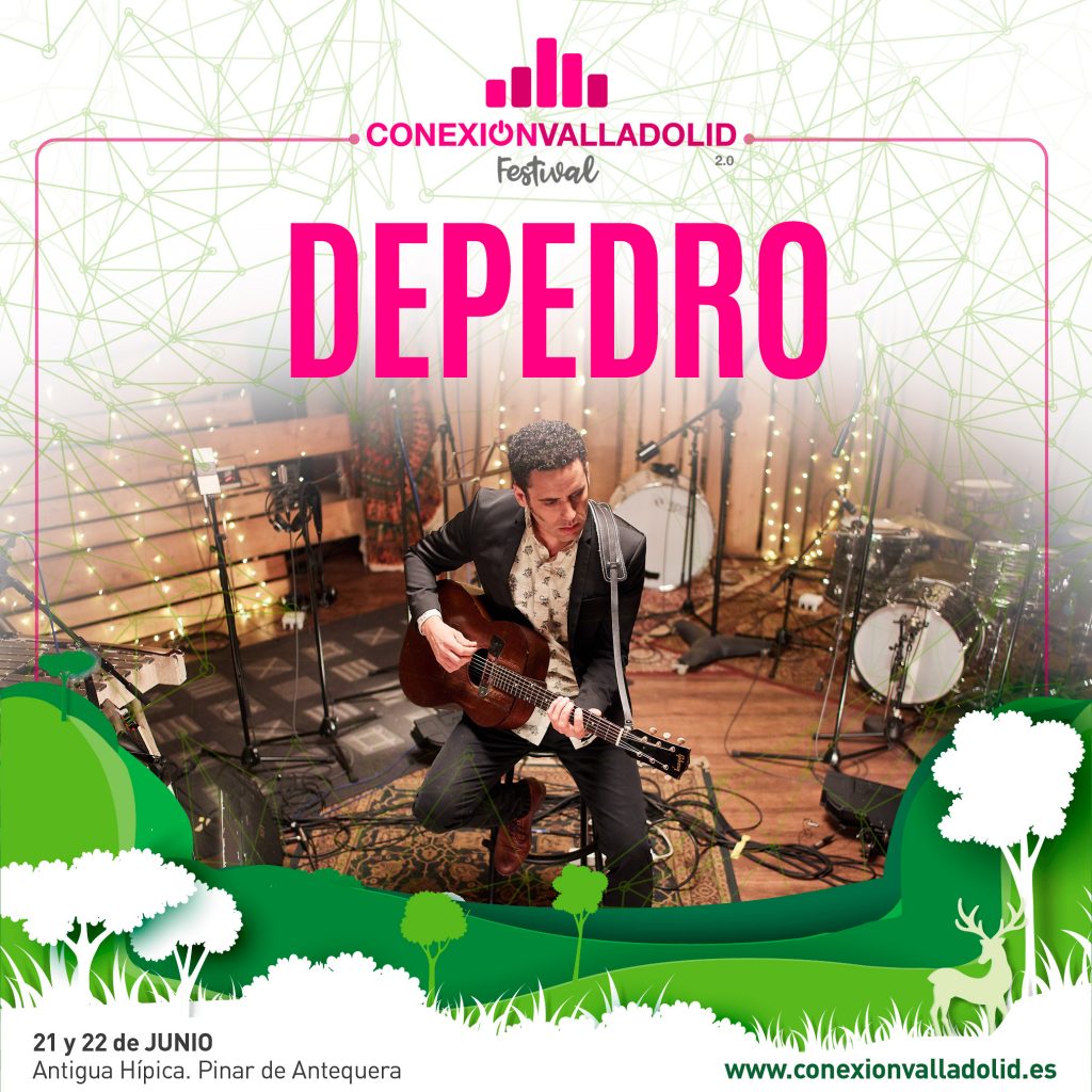 Cartel individual DEPEDRO en Conexión Valladolid Festival