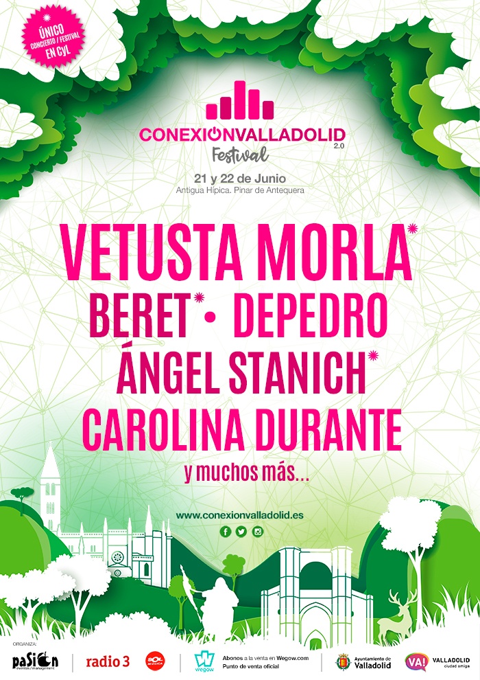 Cartel de Conexión Valladolid Festival 2019